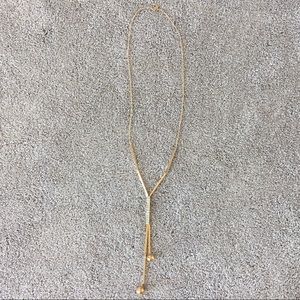 long gold necklace OS